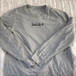 Nike just do it long sleeve